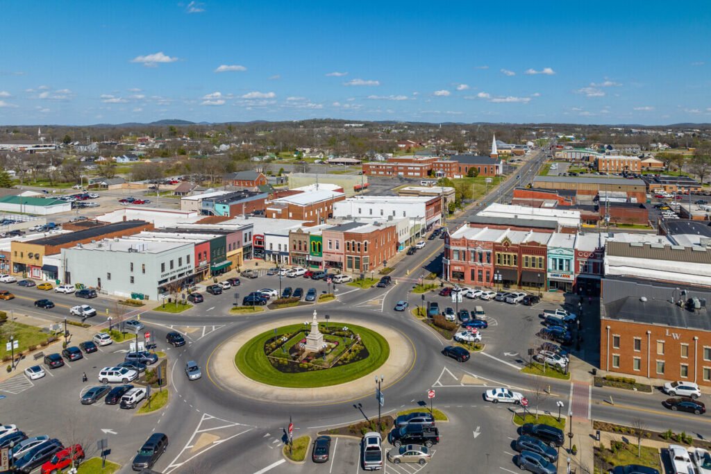 A photo of Downtown Lebanon TN. Search homes for sale in Lebanon TN.
